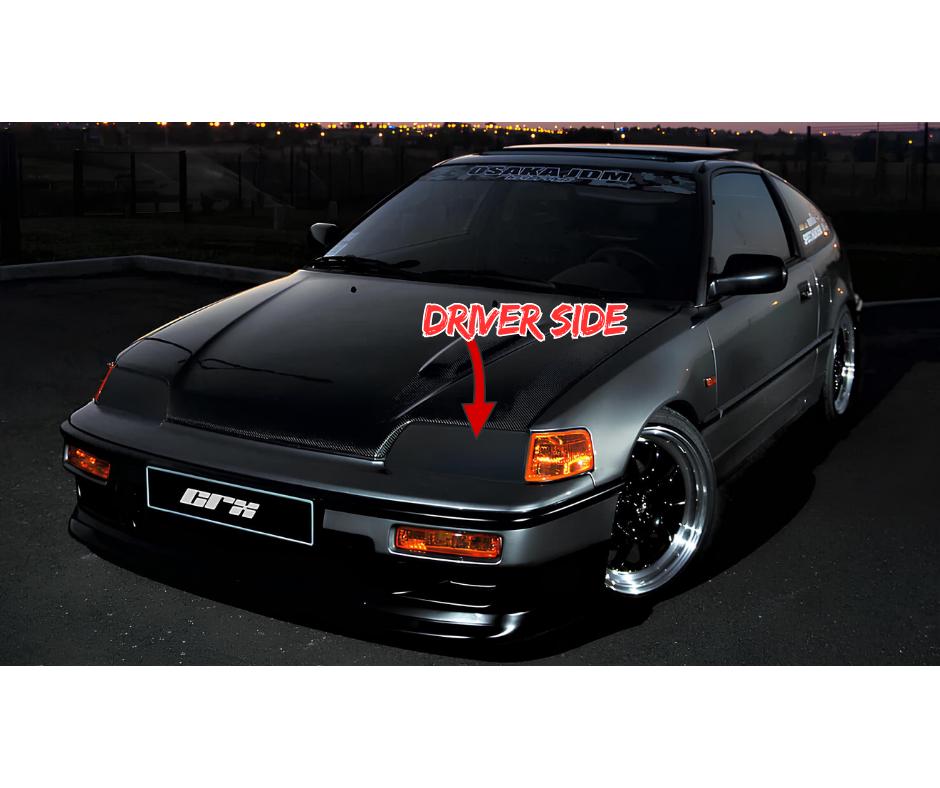 ホンダ シビック Ef-Crx ヘッドライトカバー 1988-1991用 - Etsy 日本