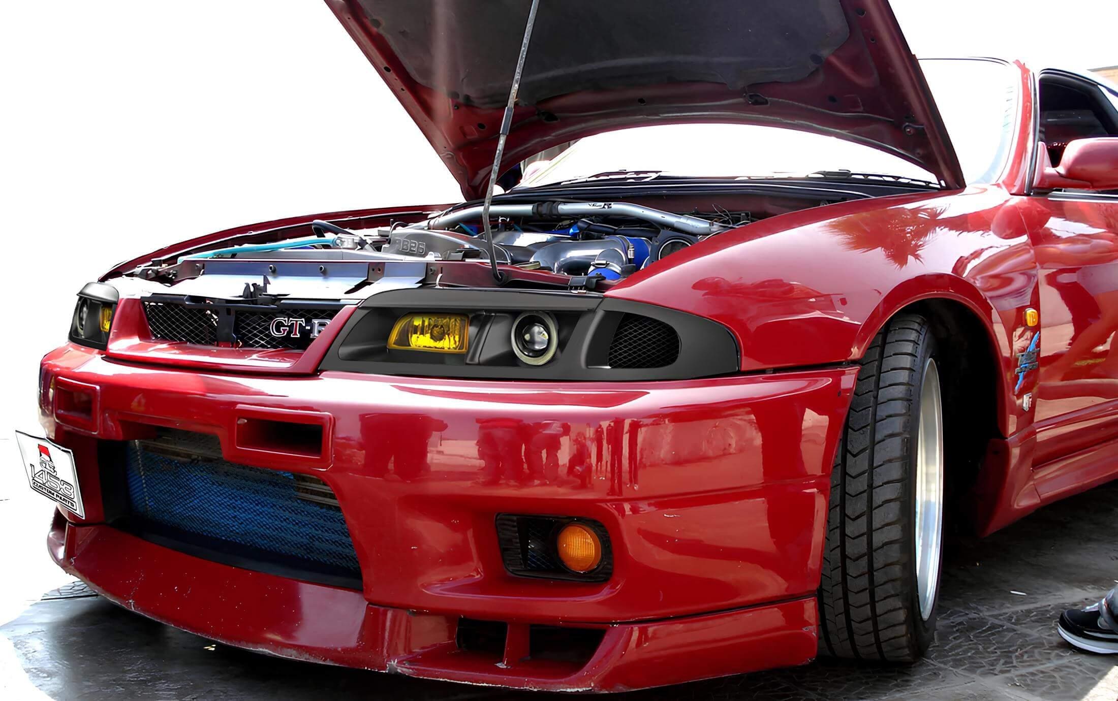 Headlights for Nissan Skyline R33 GTR GTS25 GTS S1, S3 - Etsy