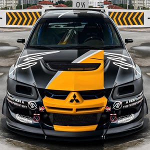 Mitsubishi EVOLUTİON Evo 7 8 9 Vented Front Headlight Air Duct