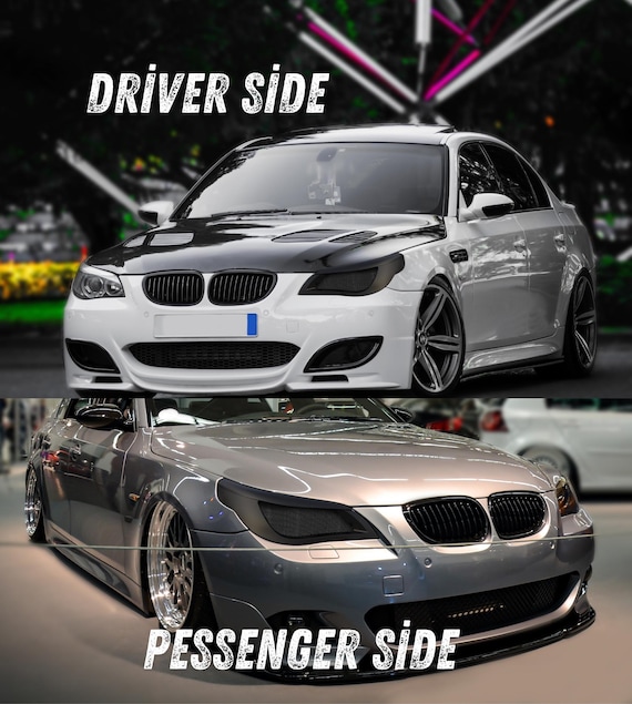 BMW E60、E61 M5 ve 5シリーズ 2004-2011 ヘッドライトエアインテーク