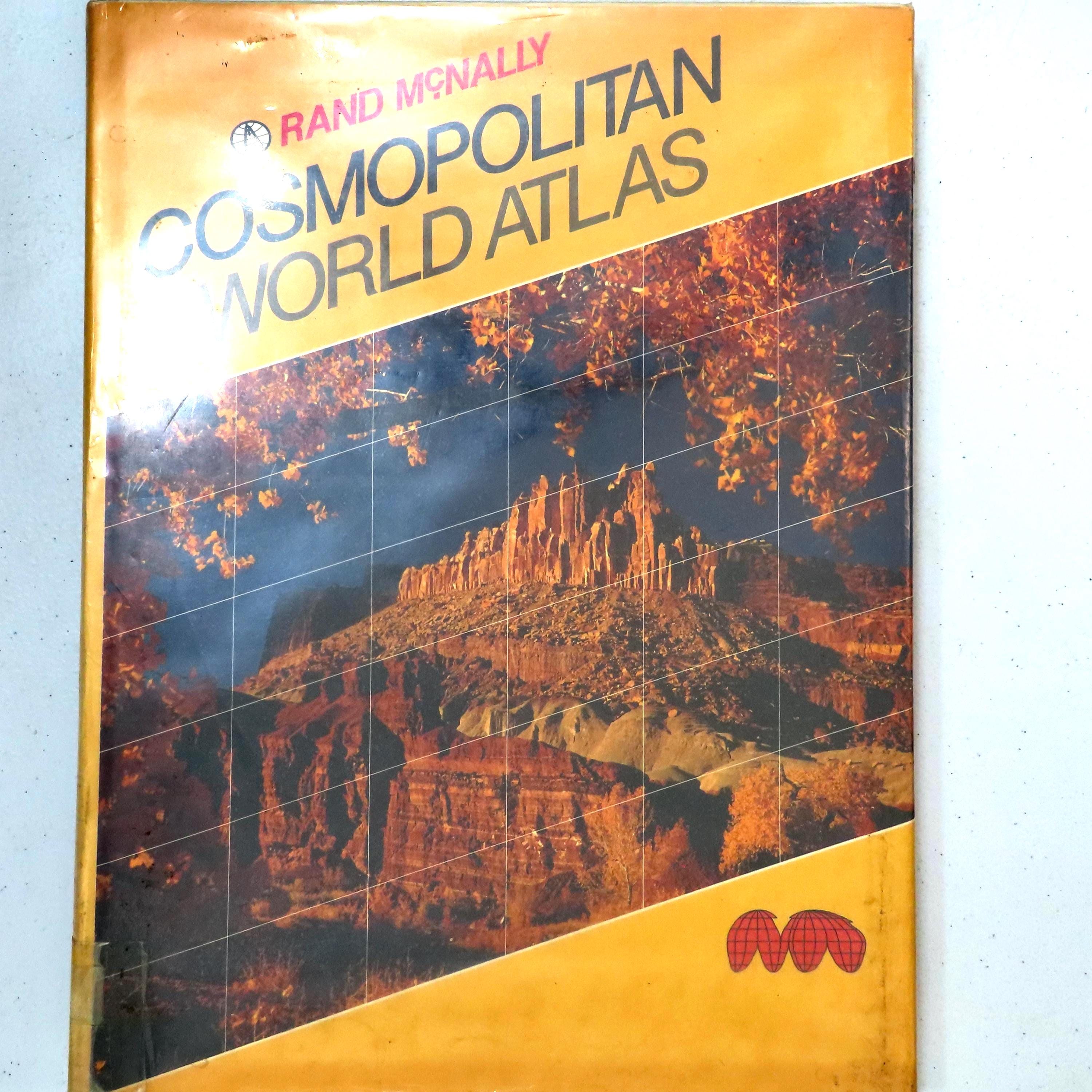 80s Rand Mcnally Map - Etsy