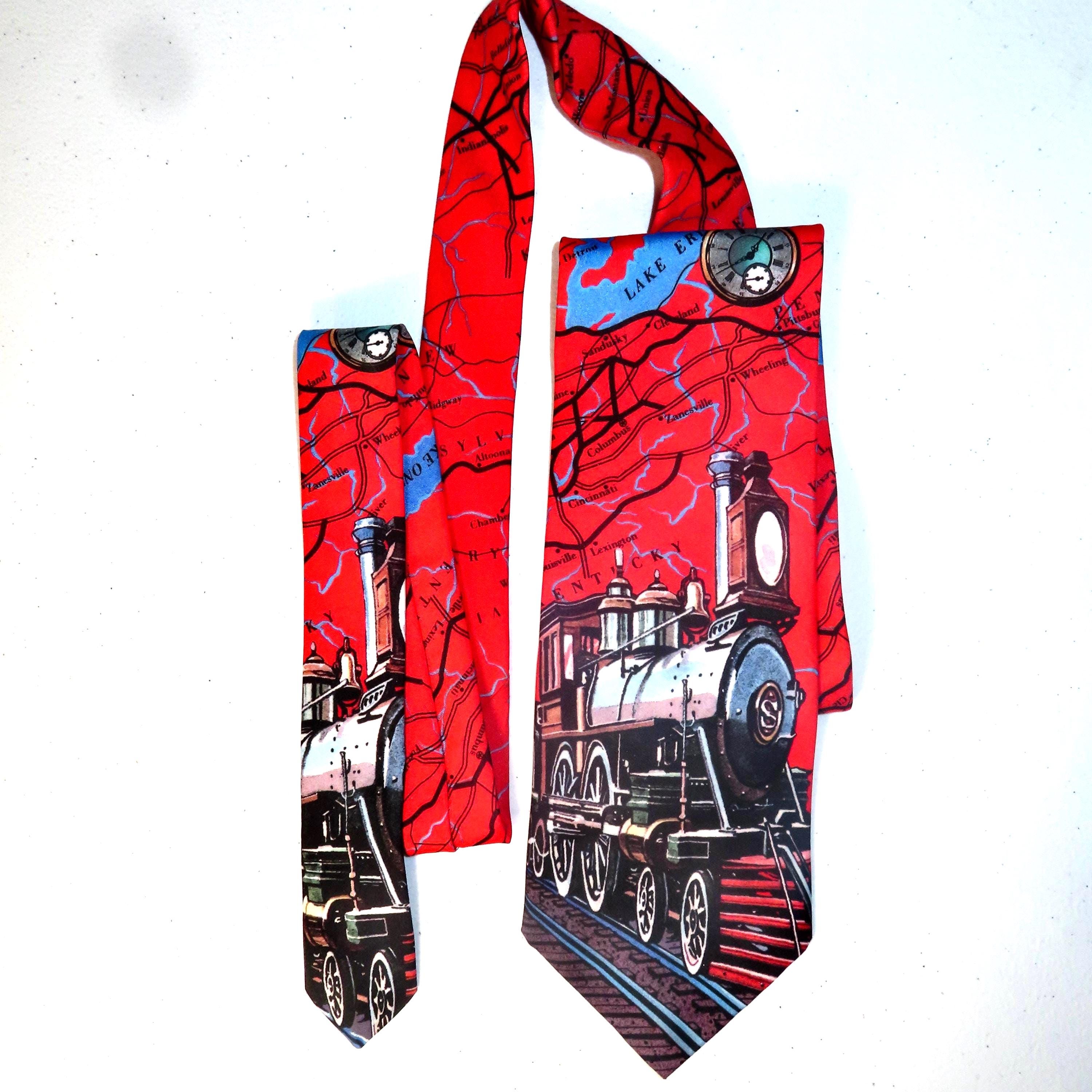 Railroad Necktie - Etsy display picture 1