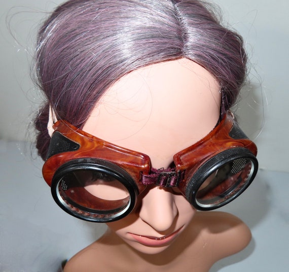 Vintage Goggles by American Optical AO Coverglas … - image 6