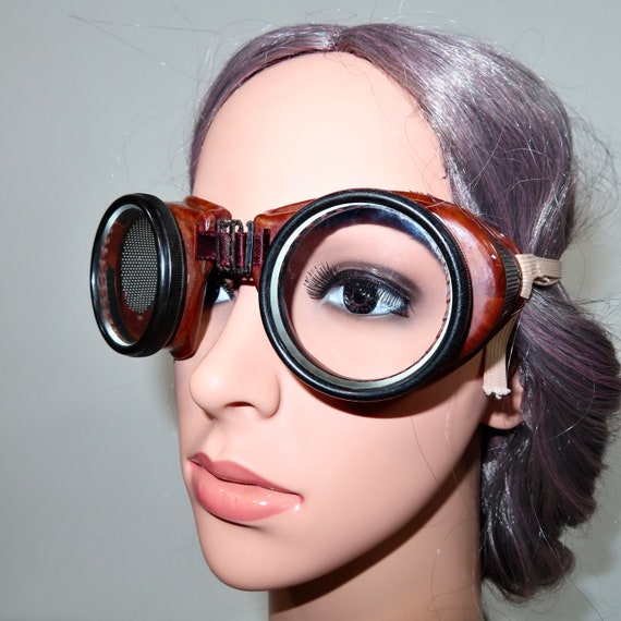 Vintage Goggles by American Optical AO Coverglas … - image 8