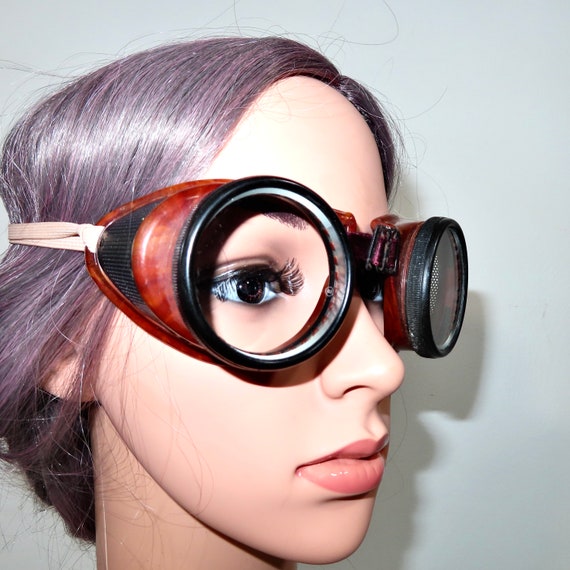 Vintage Goggles by American Optical AO Coverglas … - image 4