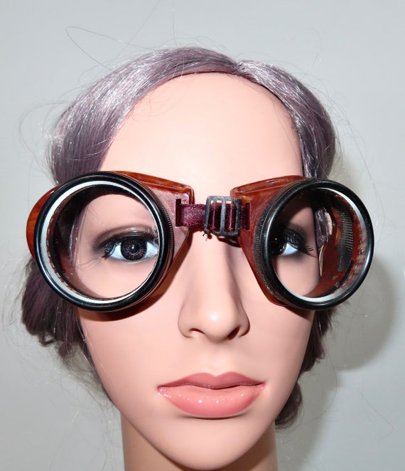 Vintage Goggles by American Optical AO Coverglas … - image 7