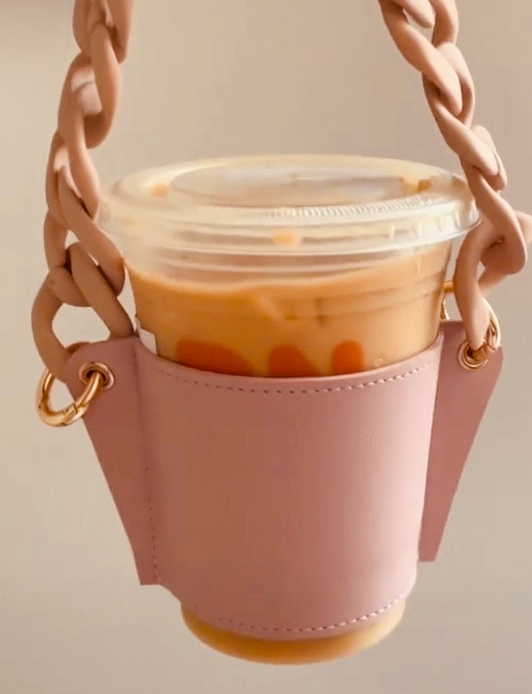 Coffee Purse Coffee Sleeve Coffee Cup Holder With Colorful Etsy