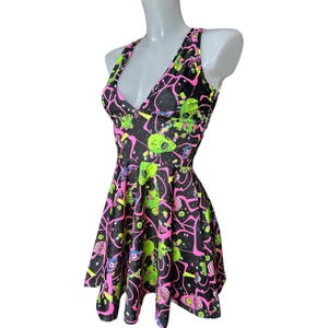 Skater Dress Rave - Etsy Skater Dress Rave - Etsy