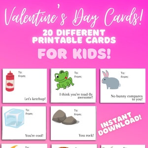 LOW INK Valentijnsdagkaart afdrukbaar (20 verschillende afdrukbare kaarten!)