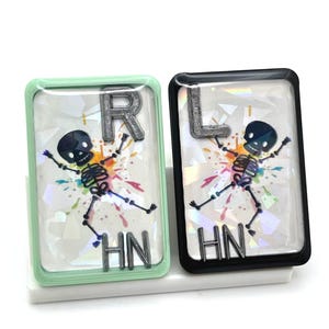 X-Ray Markers | Skeleton Paint Splatter | Custom Rad Tech Markers With Color Options | Gift For Radiology Technologist
