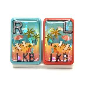 X-Ray Markers | Day At The Beach | Radiology Markers With Initials | Custom Rad Tech Markers | Gift For Radiology Technologist