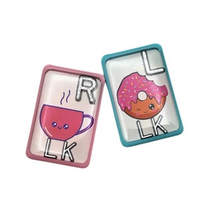 Cute X-Ray Markers With Initials | Coffee + Donuts | Radiology Markers | Custom Rad Tech Markers | Gift For Radiology Technologist