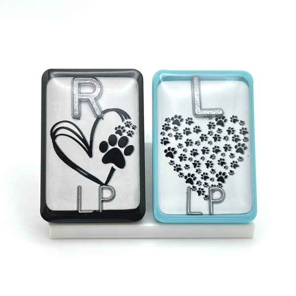 X-Ray Markers With Color Options | Dog Paw Prints | Custom Rad Tech Markers For Dog Lover | Gift For Radiology Technologist