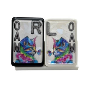 X-Ray Markers | Colorful Cat With Butterfly | Radiology Markers With Initials | Custom Rad Tech Markers | Gift For Radiology Technologist