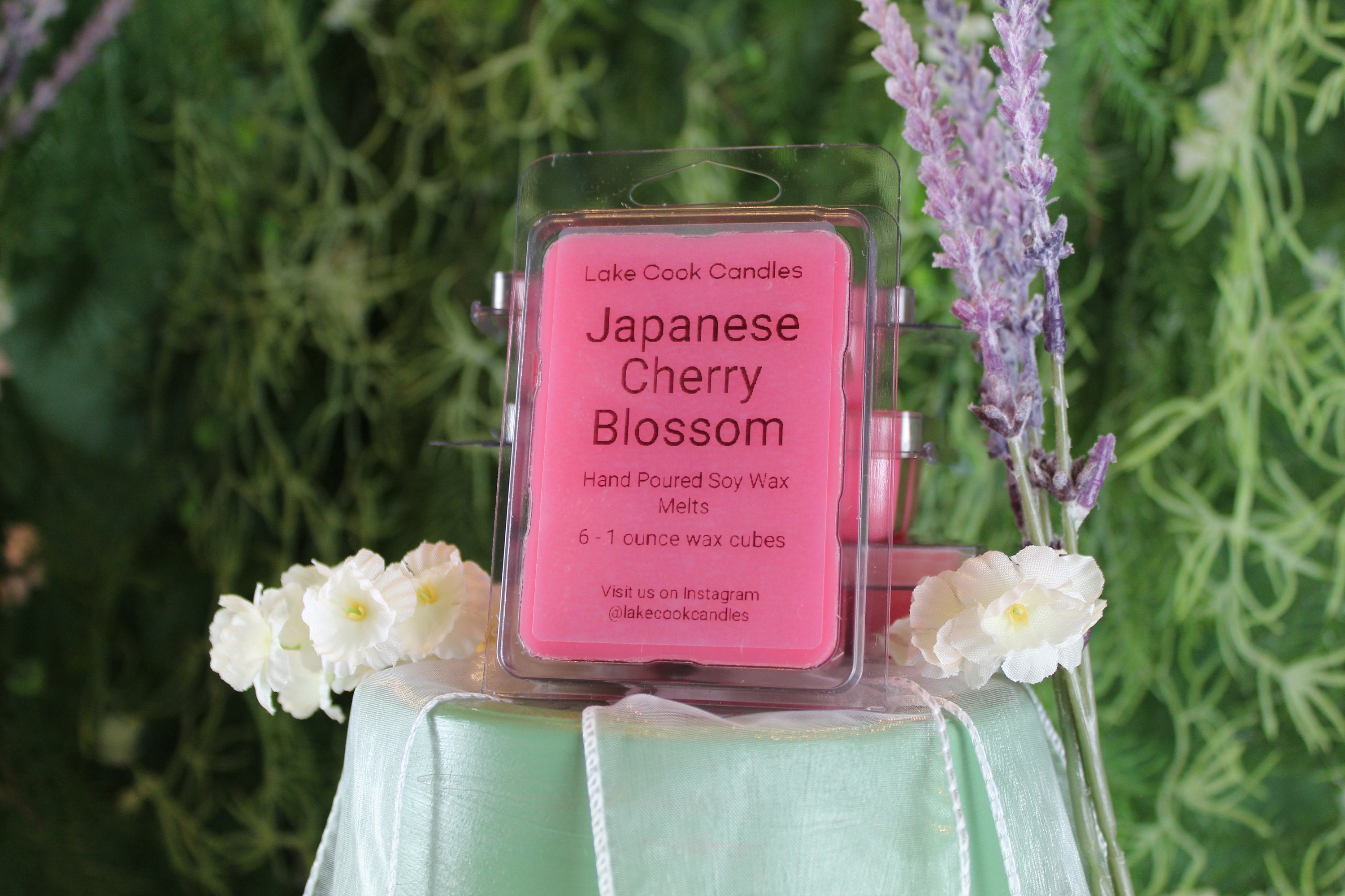 type Snap Bar Wax Melt Soy Wax Melts Japanese Cherry Blossom