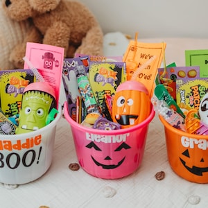 Halloween BOO Bucket, Personalized Trick or Treat Gift Basket | You've ...
