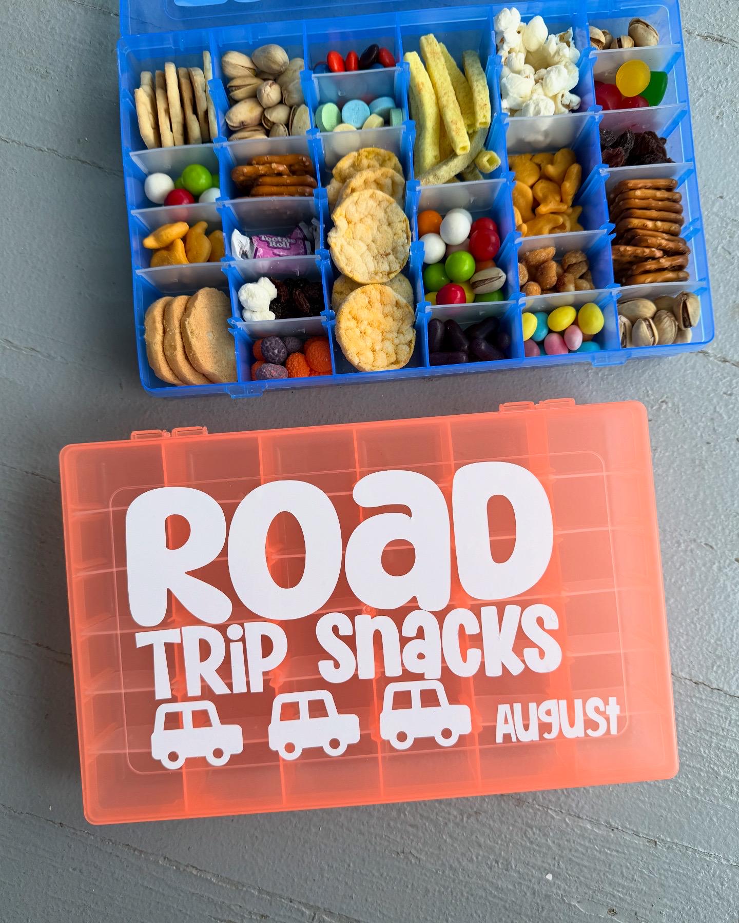 Travel Snack Box | Personalized Kids Box | Airplane Road Trip Travel ...