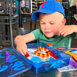 AIRPLANE Activities for Kids - Travel Busy Boxes | 1st Flight Toddler ...