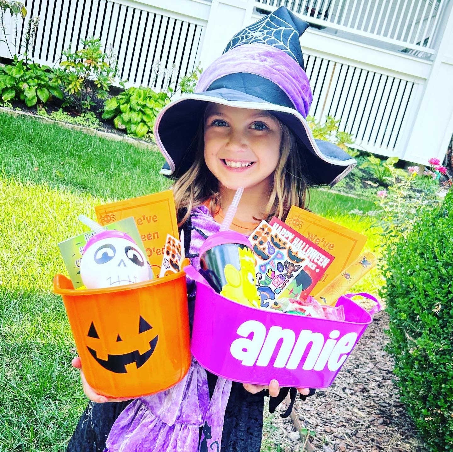 Halloween BOO Bucket | You've Been BOOed, Kid Halloween Gift | Class Party Favor | Toddler Tween Child Friend Trick or Treat Basket Bag Easy