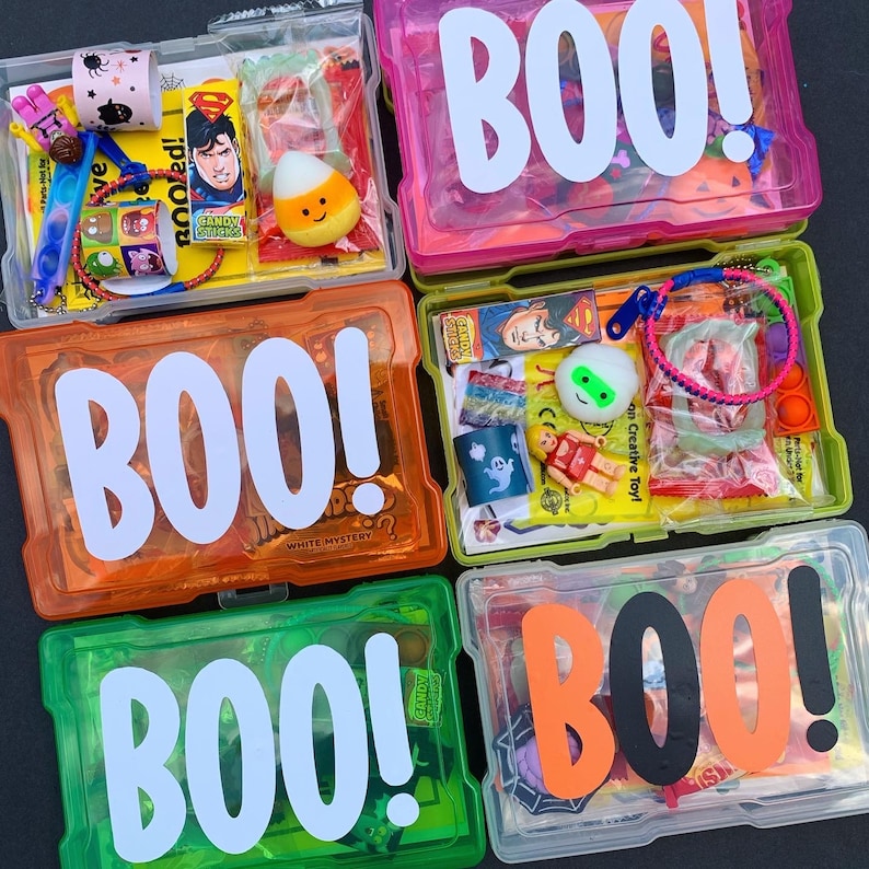 Halloween BOO Box mini You've Been Booed Boo'd Etsy
