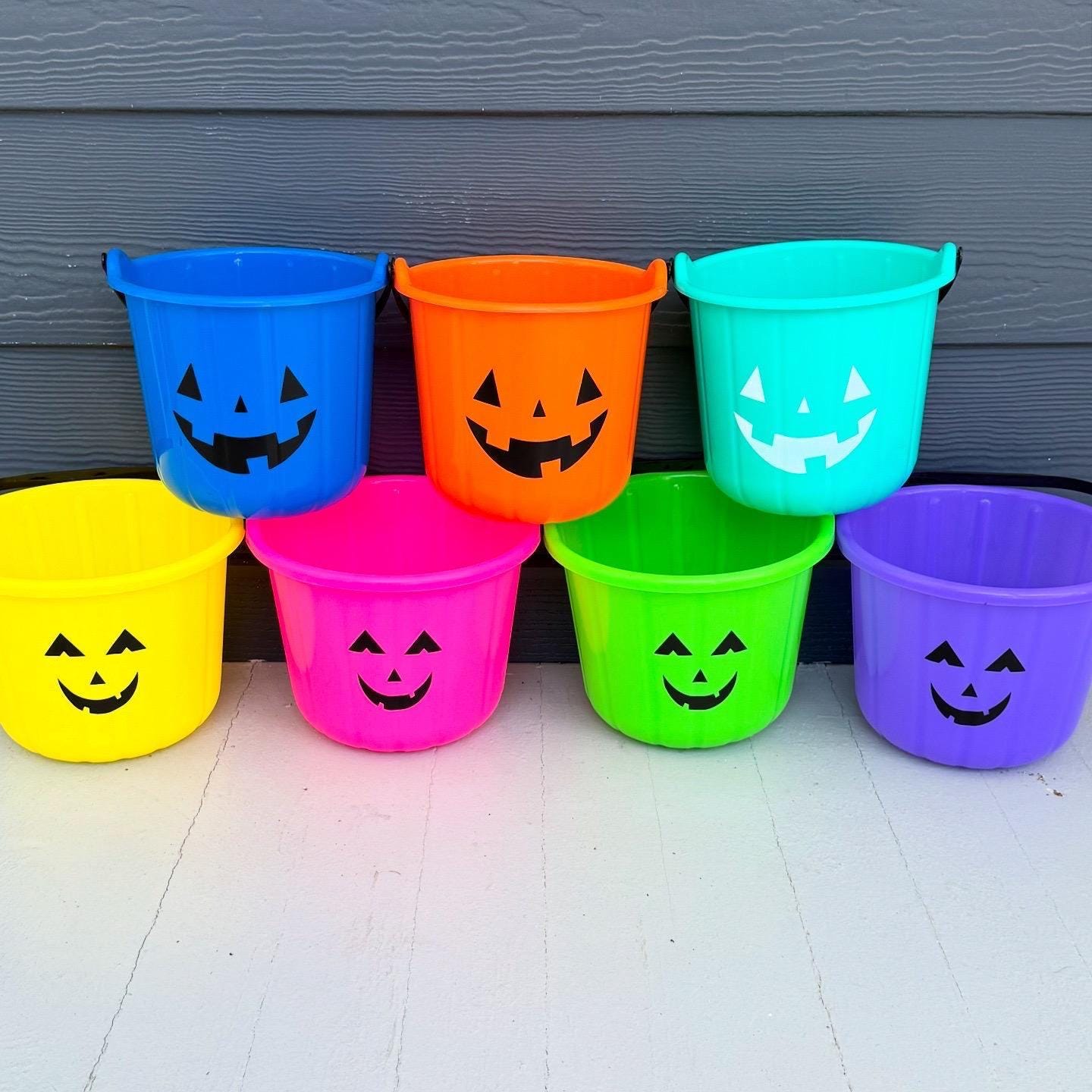 Halloween BOO Bucket | You've Been BOOed, Kid Halloween Gift | Class Party Favor | Toddler Tween Child Friend Trick or Treat Basket Bag Easy