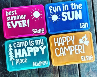 Mini Summer Camp Care Package for Tweens, Teens, Kids & Counselors  Sleep-away Overnight Camper Fun Gifts Kids Busy Box Fidgets 23WE 