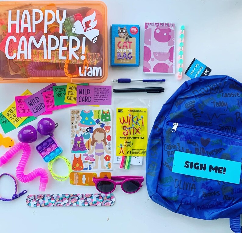 SUMMER CAMP Care Package for Tweens Teens Kids & Counselors Etsy