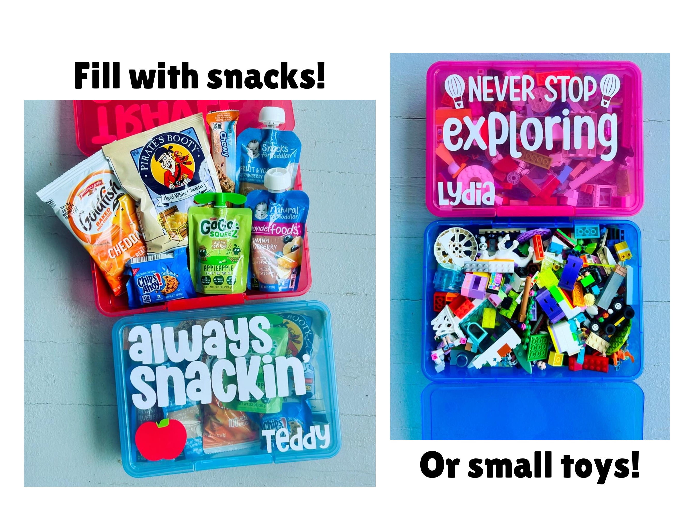UNFILLED Busy Box | Activity Toy Storage Case | Kid Toddler Baby Child ...