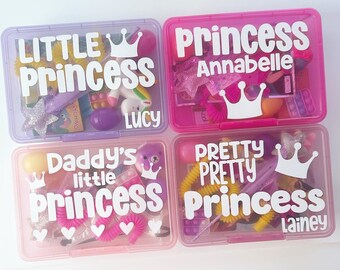 PRINCESS Activity Kit | Girl Kid Toddler Granddaughter 3 4 5 6 7 8 Year Old Busy Box | Imaginative Pretend Play | Party Favor Gift 2+3=WE