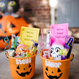 Halloween BOO Bucket, Personalized Trick or Treat Gift Basket | You've ...