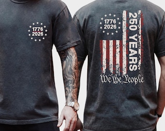 Comfort Colors® 250th America Anniversary Shirt, We The People Sweatshirt, Usa Flag Tee, Independence Day Shirt, American Flag Shirt