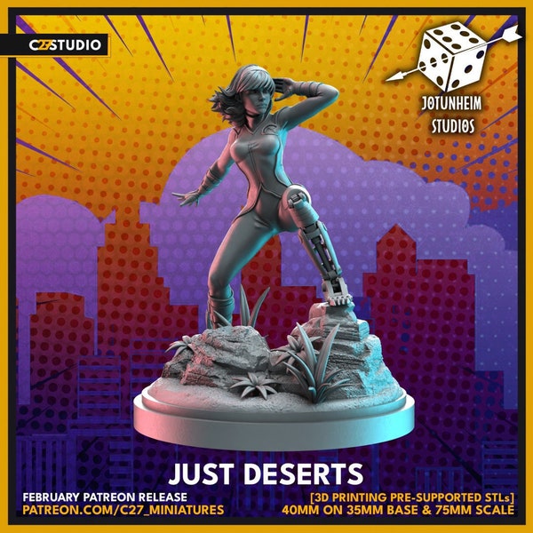 Just Deserts by C27 Miniatures - For Marvel Crisis Protocol