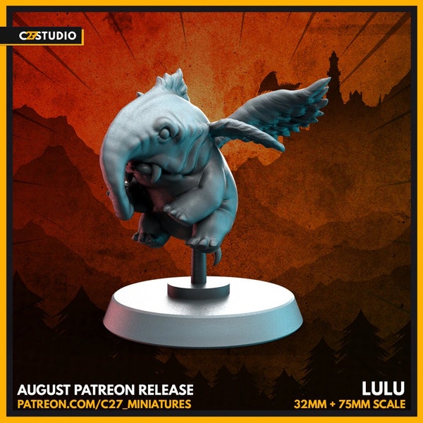 Lulu by C27 Miniatures & Terrain - For DnD, Pathfinder, Frostgrave Or Other Wargames