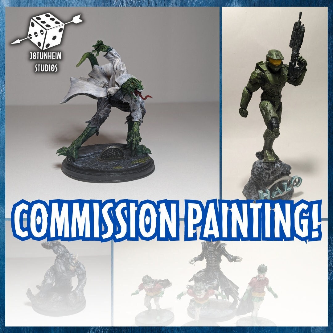 Custom Miniature Painting Commissions Jotunheim Studios Etsy