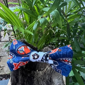 Auburn Tigers Dog Bow Tie