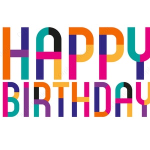 GELUKKIGE VERJAARDAG SVG - verjaardag Svg, verjaardag illustraties, gelukkige verjaardag zeggen Svg, verjaardag gesneden bestanden, gelukkige verjaardag Clipart