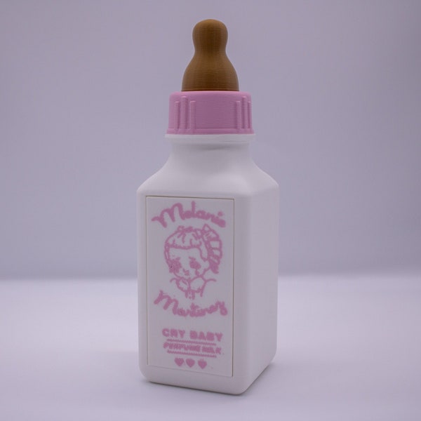 Melanie Martinez Milk Bottle | Melanie Martinez Perfume | Cry baby Milk Bottle Decor | Melanie Martinez | 3D printed | Free Shipping