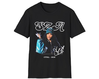 Sza T-shirt CTRL X SOS Album unisexe classique pour homme, femme, t-shirt graphique, vintage, hype, streetwear