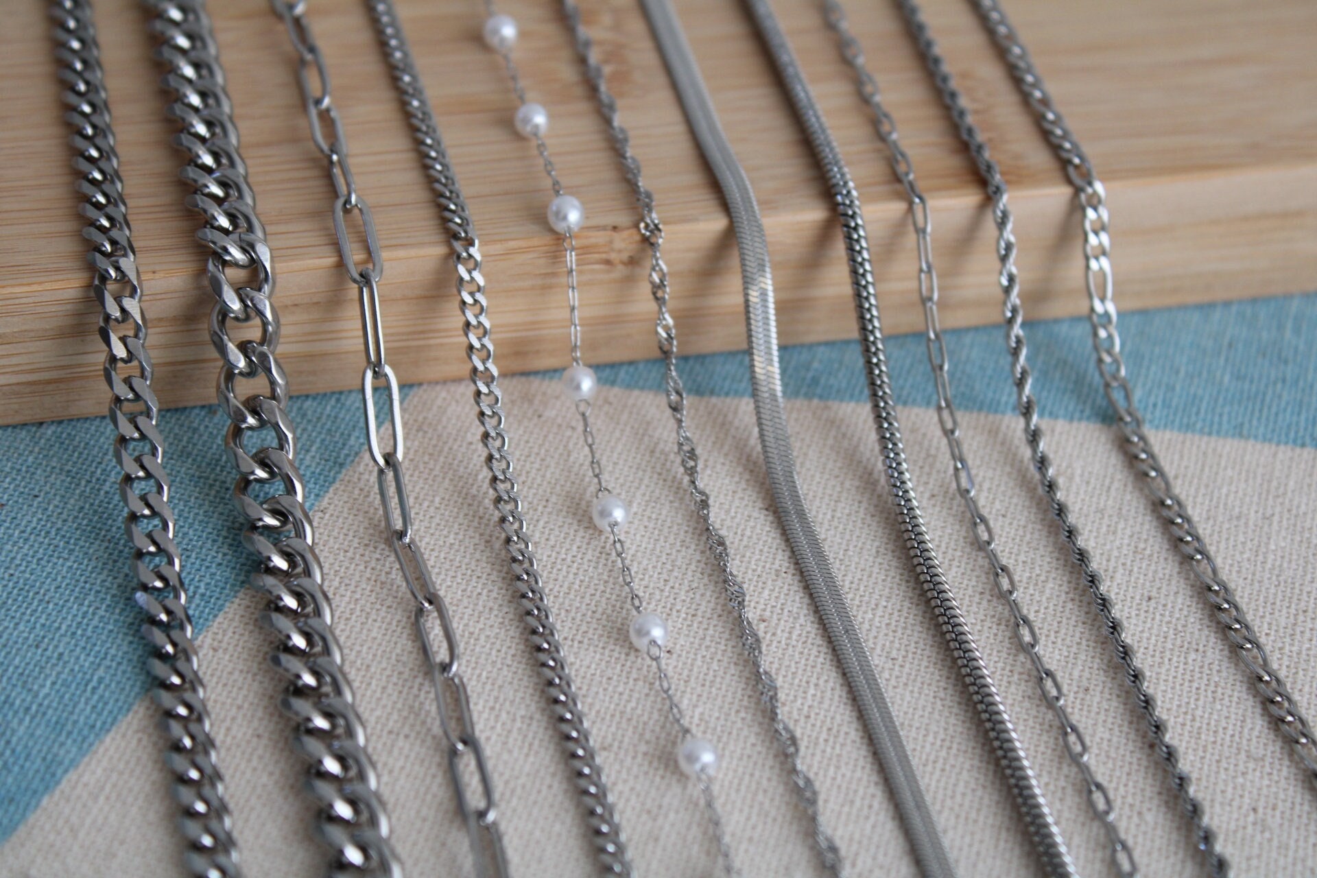 Custom stainless steel chains clearance
