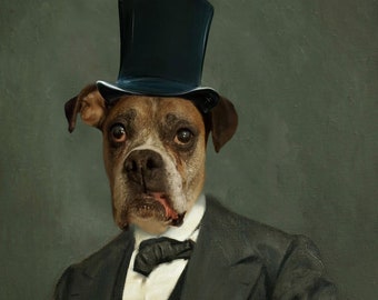 Pet Portrait, Dog Art, Custom Dog Portrait, Pet Portrait Royal, Renaissance portrait, Funny Pet Lover Gift