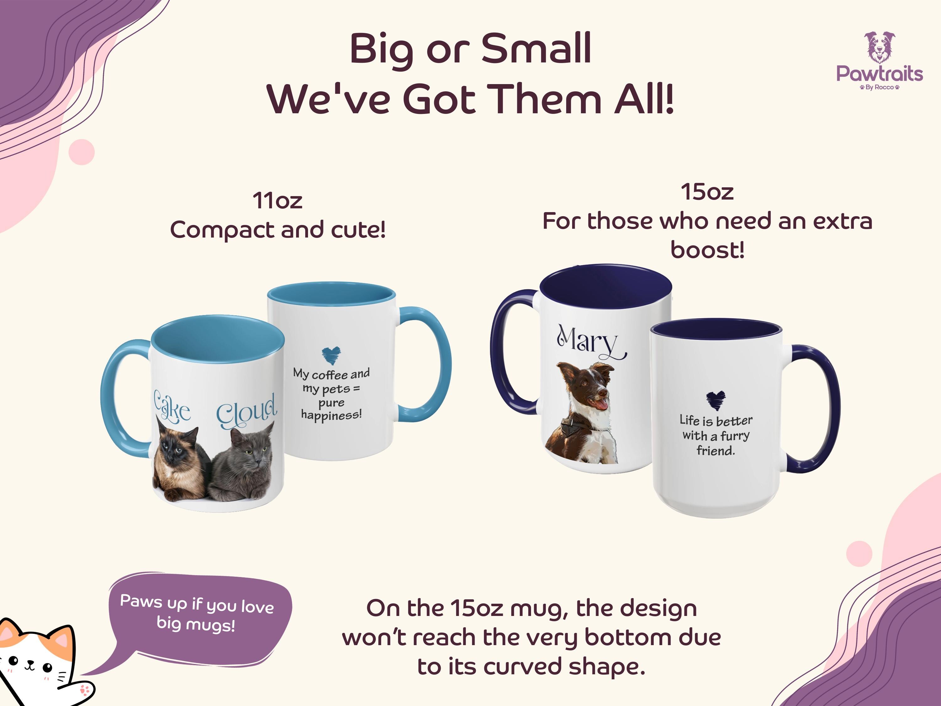 Taza Personalizada Con La Cara De Tu Mascota, Taza Personalizada Para Perro, Taza De Café Personalizada Para Perro Con Nombre De Imagen, Regalos Para Amantes De Los Gatos Y Perros, Tazas