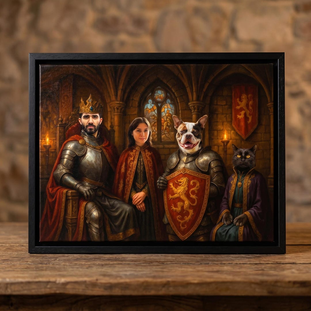 Custom Pet Art Personalized Portrait Dog Owner Gift Her Memorial Canvas ...