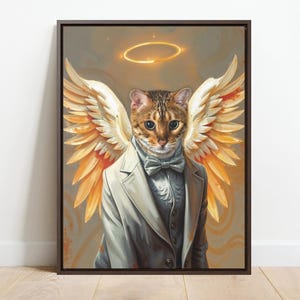 Cat Portrait, Pet Portrait, Pet Loss Gift, Condolence Gift, Mom Gift, Memorial Pet Portrait, Sympathy Gift, Get Well Soon, Thinking Of You