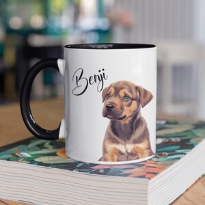Coffee Mug Using Pet Photo, Pet cartoon style mug, Perfect gift for coworker, Boss Mug gift, Gift for friend, Custom pet coffee mug