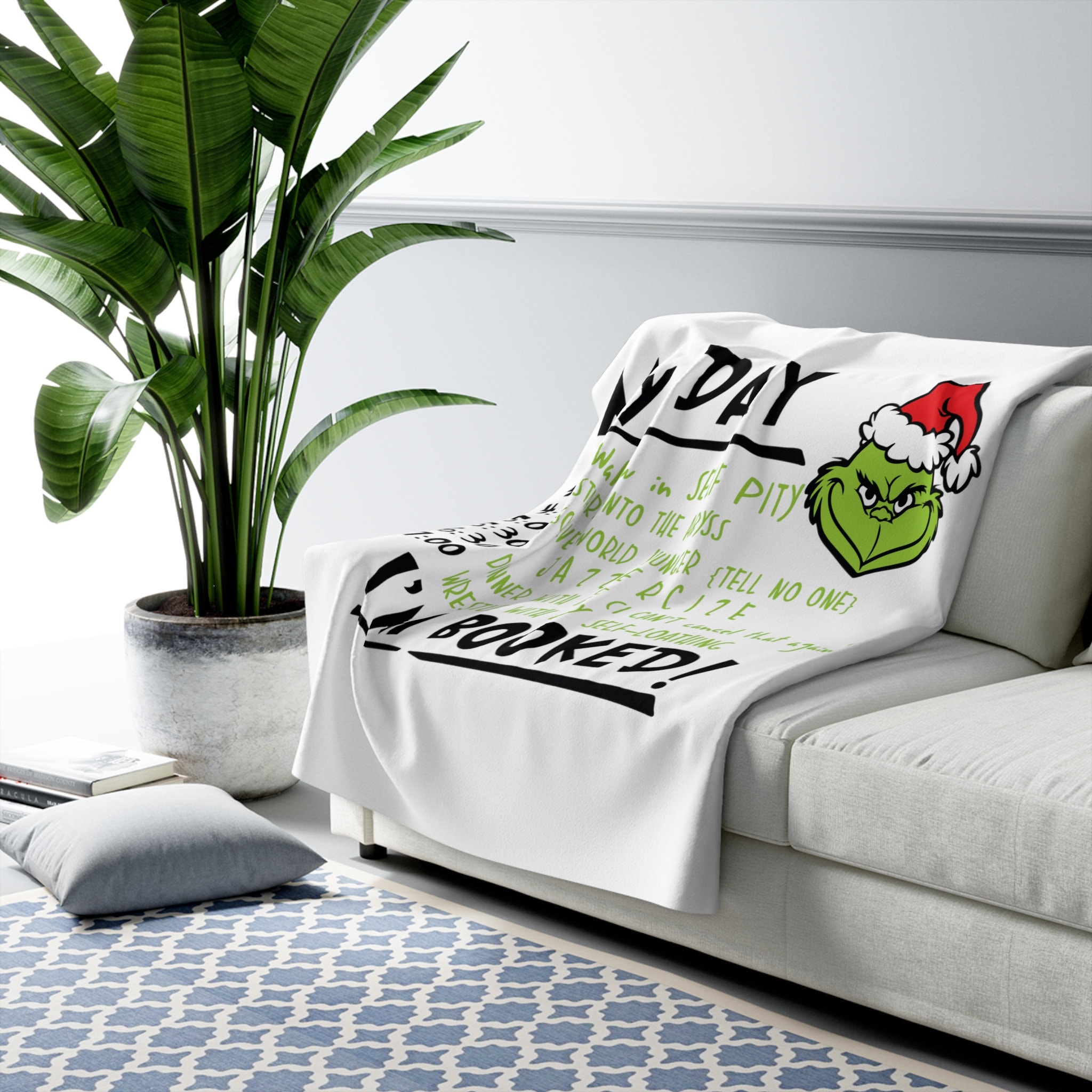 The grinch 2025 throw