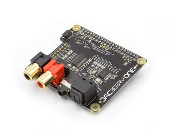 DACBerry ONE+ high Resolution soundcard S/PDIF Transceiver Board (HAT) onto Your Raspberry