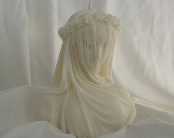 Large Veiled Lady Soy Candle