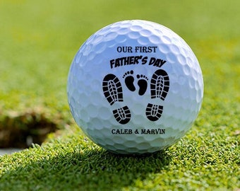 Promoted to Daddy Gift, Dad Golf Ball, New Dad Gift, Custom Golf Balls, Golf Gift, First Farther's Day Gift, Dad Announcement, Gift for Dad
