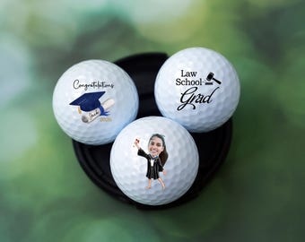 Golf Ball for Graduate, Custom Golf Ball, Graduation Gift, Gift for Class of 2026 Grad, Personalized Graduation Present, College Graduation