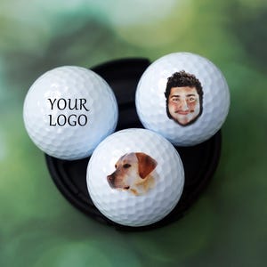 Custom Golf Balls, Personalized Golf Balls, Golf Gift, Gift For Golfer, Wedding Gifts, Anniversary Gifts, Groomsmen Gifts, Best Man Gift
